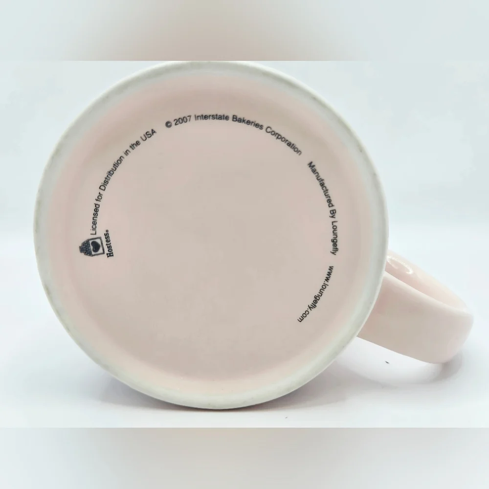 I love Hostess Mug Pink Loungefly‎ 2007 licensed collectible coffee mug